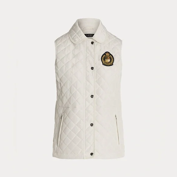 NWT Ralph Lauren Crest Patch Vest - Picture 3 of 6